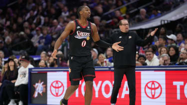 Tyrese Maxey steht über 40 Minuten pro Spiel auf dem Feld.