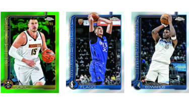 Das Base-Set der Topps Chrome Reihe enthält 299 Karten.