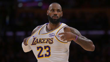 LeBron James spielt seit 2018 für die Los Angeles Lakers.