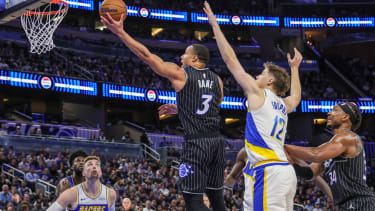 Desmond Bane führte alle Magic-Spieler mit 31 Punkten an.