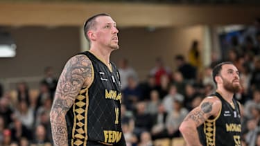 Daniel Theis im Jersey der AS Monaco.