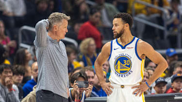 Die Warriors werden ziemlich sicher wieder ins Play-In müssen.