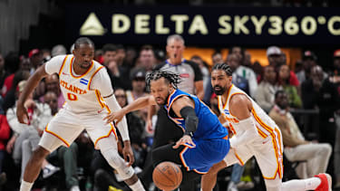 Jalen Brunson erzielte in Spiel 4 19 Punkte für die Knicks.