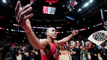 Spielte starke Playoffs: Scottie Barnes