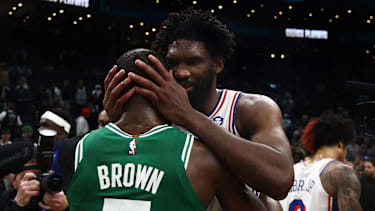Jaylen Brown und Joel Embiid