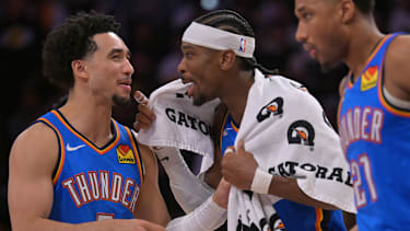 Shai Gilgeous-Alexander und die Thunder sind in den Playoffs noch ungeschlagen.