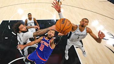 Jalen Brunson erzielte wieder die entscheidenden Punkte für die New York Knicks.