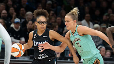 Leonie Fiebich stellte in der ersten Runde Olivia Miles kalt.