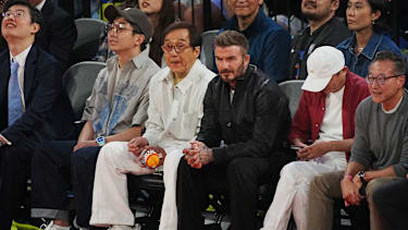 David Beckham, Jackie Chan