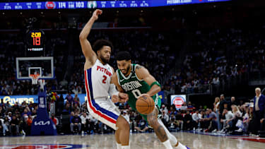 Jayson Tatum hatte in Detroit einen schweren Stand.