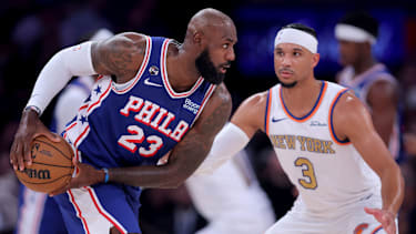 New York Knicks und Philadelphia 76ers