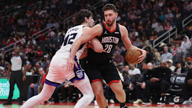 Alperen Sengün in Aktion gegen die Kings.