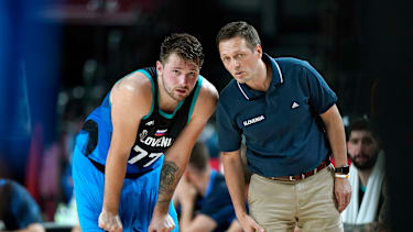 Sekulic war 2017 als Assistenztrainer Teil von Sloweniens EuroBasket-Triumph.